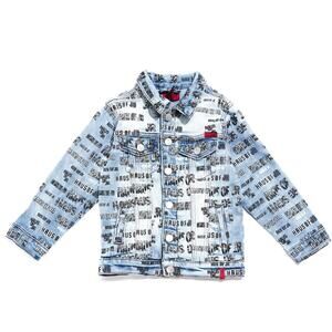 MSRP $74 Haus Logo Denim Jacket Size 2T Boys or Unisex | SAME DAY SHIP